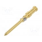 Contact; male; copper alloy; gold-plated; 0.75mm2; 18AWG; bulk 10A-GM-0.75 DEGSON ELECTRONICS