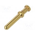Contact; male; copper alloy; gold-plated; 4mm2; 12AWG; bulk; 40A 40A-GM-4.0 DEGSON ELECTRONICS