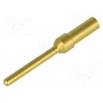 Contact; male; gold-plated; 0.25÷0.52mm2; 24AWG÷20AWG; Han® D-Sub 09670008576 HARTING