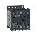 Contactor: 3-pole; NO x3; Auxiliary contacts: NC; 230VAC; 6A; 690V LC1K0601P5 SCHNEIDER ELECTRIC
