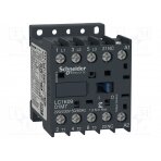 Contactor: 3-pole; NO x3; Auxiliary contacts: NC; 230VAC; 9A; 690V LC1K0901P5 SCHNEIDER ELECTRIC