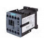 Contactor: 3-pole; NO x3; Auxiliary contacts: NC; 24VAC; 7A; 3RT20 3RT2015-1AB02 SIEMENS
