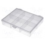 Container: collective; with partitions; polypropylene NB-BOX6 NEWBRAND