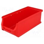 Container: cuvette; plastic; red; 102x215x75mm; ProfiPlus Box 2L W-456231 ALLIT AG