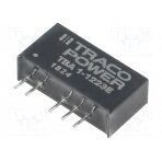 Converter: DC/DC; 1W; Uin: 10.8÷13.2V; Uout: 15VDC; Uout2: -15VDC TBA1-1223E TRACO POWER