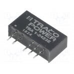 Converter: DC/DC; 1W; Uin: 21.6÷26.4V; Uout: 15VDC; Uout2: -15VDC TBA1-2423E TRACO POWER