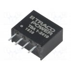 Converter: DC/DC; 1W; Uin: 21.6÷26.4V; Uout: 9VDC; Iout: 110mA; SIP4 TBA1-2419 TRACO POWER