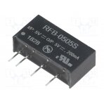 Converter: DC/DC; 1W; Uin: 4.5÷5.5V; Uout: 5VDC; Iout: 200mA; SIP7 RFB-0505S RECOM