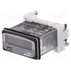 Counter: electronical; working time; LCD; Range: 0÷999999,9h; IP20 LE8N-BV AUTONICS