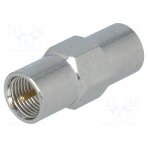 Coupler; FME male,both sides; straight FME-001