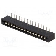 Connector: FFC/FPC; angled 90°; PIN: 15; Non-ZIF; THT; tinned; 20mΩ DS1020-15RT1D CONNFLY