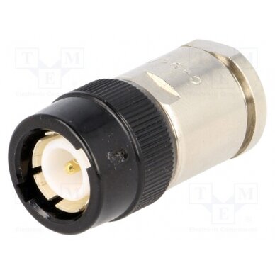 Connector: C; plug; male; silver plated; Insulation: PTFE; 50Ω; 10mm C50W14 UNICON 1