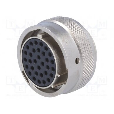 Connector: circular; RT360; plug; female; for cable; PIN: 32; IP67 RT0W618-32SNH AMPHENOL 1