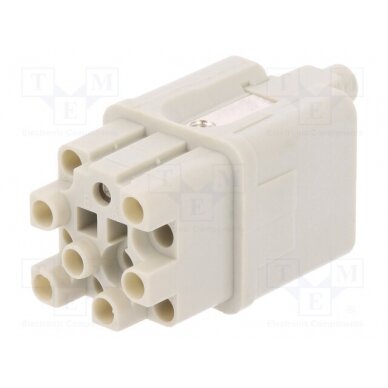 Connector: HDC; contact insert; female; S-Q12/0; PIN: 13; 12+PE MX-93601-0447 MOLEX 1