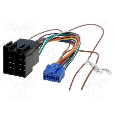 Connector; ISO; Pioneer; PIN: 16 ZRS-192 4CARMEDIA