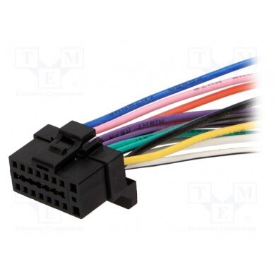 Connector; with leads; Alpine; PIN: 16 ZRS-73 4CARMEDIA 1