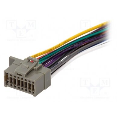 Connector; with leads; Panasonic; PIN: 16 ZRS-129 4CARMEDIA 1