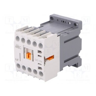Contactor: 3-pole; NO x3; Auxiliary contacts: NC; 24VDC; 16A; IP20 GMD-16M-24VDC-1B LS ELECTRIC 1