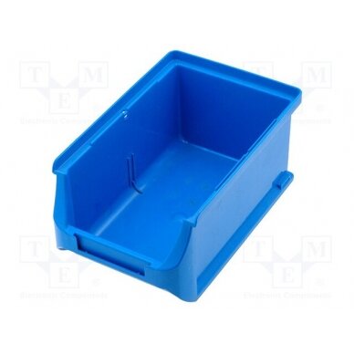 Container: cuvette; plastic; blue; 102x160x75mm; ProfiPlus Box 2 W-456204 ALLIT AG