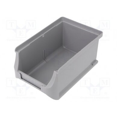 Container: cuvette; plastic; grey; 102x160x75mm; ProfiPlus Box 2 W-456222 ALLIT AG 1