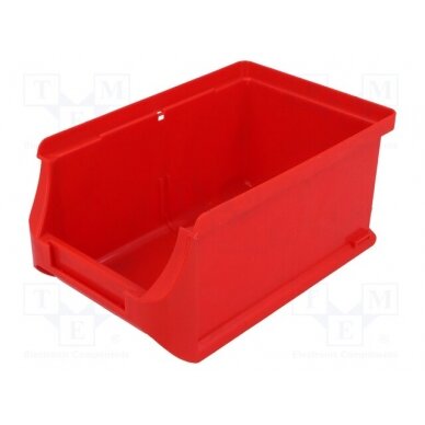 Container: cuvette; plastic; red; 102x160x75mm; ProfiPlus Box 2 W-456205 ALLIT AG 1