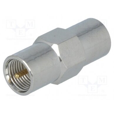 Coupler; FME male,both sides; straight FME-001 1