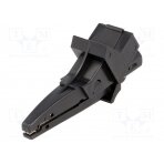 Crocodile clip; 20A; 1kVDC; black; Grip capac: max.25mm PJ5004-LM-IEC-B ELECTRO-PJP