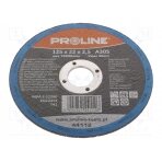 Cutting wheel; Ø: 125mm; Øhole: 22mm; Disc thick: 2.5mm; steel PRE-44112 PROLINE