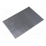 Damping mat; aluminium foil,butyl rubber; 750x500x1.8mm; 10pcs. SC-M1.8G-3.75 SILENT COAT