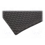 Damping mat; polyurethane; 600x1000x15mm SC-SA15-0.6 SILENT COAT