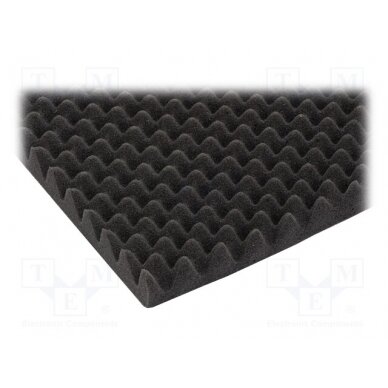 Damping mat; polyurethane; 600x500x35mm SC-SA35-0.6 SILENT COAT 1