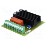 DC-motor driver; for building in; Imax: 12A; 65x75x30mm; 10÷35VDC EM-174A ELECTROMEN