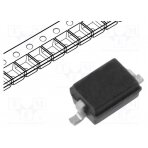 Diode: TVS; 130W; 5.5÷9.5V; 12A; bidirectional; SOD323; reel,tape DESD5V0S1BA-7 DIODES INCORPORATED