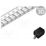 Diode: TVS; 350W; 5.5V; bidirectional; SOD523; reel,tape; Ch: 1 STS521050B331-EA EATON ELECTRIC