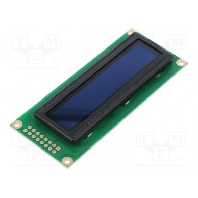 Display: OLED; graphical; 2.4"; 100x16; green; 5VDC; Touchpad: none REG010016CGPP5N01 RAYSTAR OPTRONICS 1