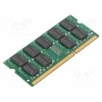DRAM memory; DDR3 SODIMM ECC; 8GB; 1600MHz; 1.35÷1.5VDC; 512x8 GR3A8G160D8L-SEMA GOODRAM INDUSTRIAL
