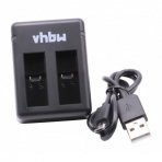 Kroviklis foto-video kamerai Dual (Micro USB) GoPro AHDBT-501