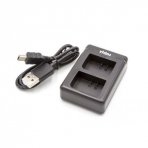 Maitinimo adapteris (kroviklis) foto-video kameros baterijai USB Garmin Virb X, XE