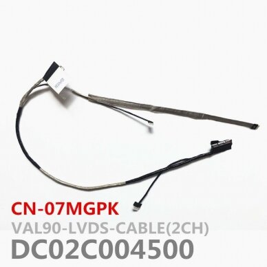Ekrano kabelis (LCD cable) Dell Latitude E6440 DC02C004500 07MGPK