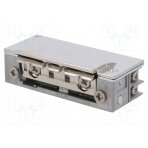 Electromagnetic lock; 12÷24VDC; low current,with switch 1428RFT12-24VAC/DC LOCKPOL