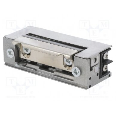 Electromagnetic lock; 12÷24VDC; low current,with switch; 1700 1728-12-24V-AC/DC LOCKPOL 1