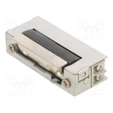 Electromagnetic lock; 24÷48VDC; low current,with switch; 1400 1428-24-48V-AC/DC LOCKPOL 1