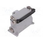 Enclosure: for HDC connectors; C-TYPE; size 77.27; with cover CHP16LS2 ILME