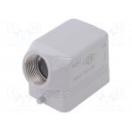 Enclosure: for HDC connectors; size 44.27; Locking: for latch MHO06L25 ILME