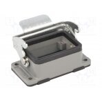 Enclosure: for HDC connectors; size 6B; with latch; straight MX-93601-0842 MOLEX