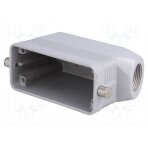 Enclosure: for HDC connectors; size 77.27; Locking: for latch MHO16L25 ILME