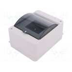 Enclosure: for modular components; IP30; wall mount; white; ABS PW-C.2020 PAWBOL