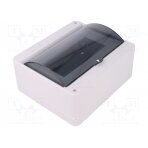 Enclosure: for modular components; IP30; wall mount; white; ABS PW-C.2025 PAWBOL
