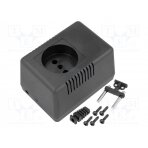 Enclosure: for power supplies; vented; X: 65.5mm; Y: 92mm; Z: 57mm KM-49D MASZCZYK
