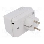 Enclosure: for power supplies; X: 52mm; Y: 73mm; Z: 46mm; ABS; grey ABS-47 MASZCZYK